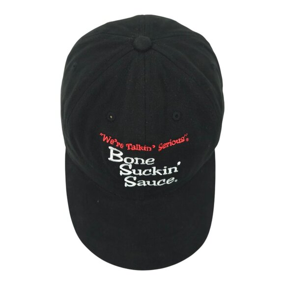 Bone Suckin Sauce Embroidered Logo Strapback Cap Trucker Baseball BBQ Hat - Picture 6 of 14